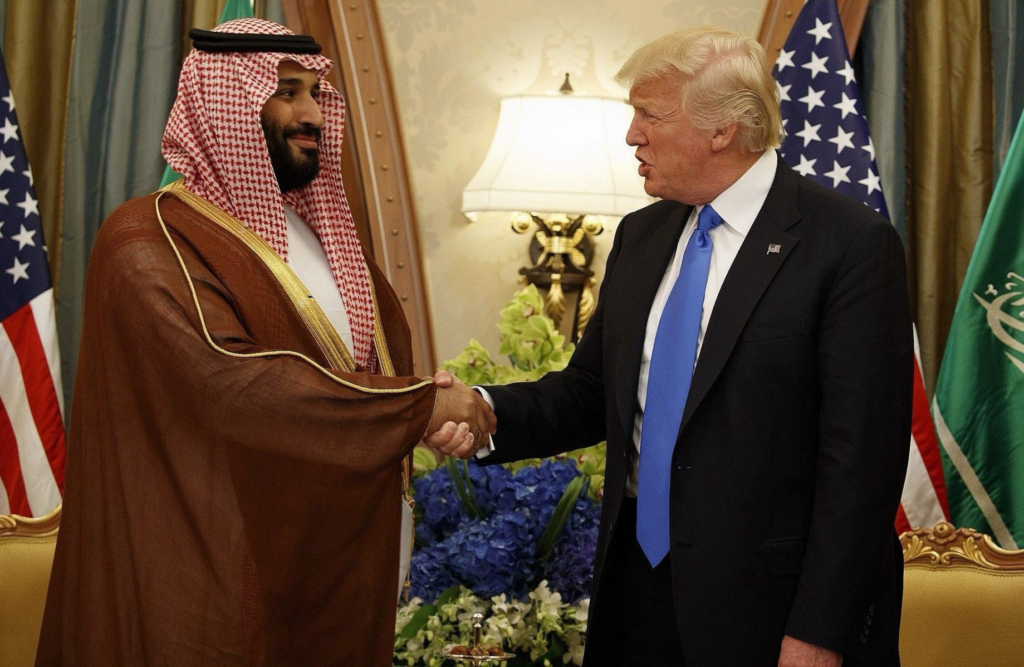 Saudi Prince and Trump